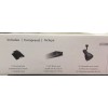 Lithonia Lighting LTKNSTBF 3 Light 44” Black Dimmable Track Lighting