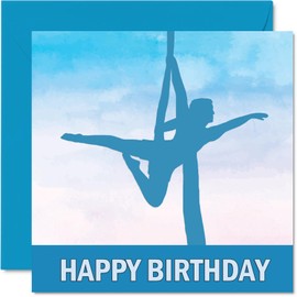 Silks Sport Birthday Cards - Boys in Sports - Happy Birthday Card for Boy Son Brother Grandson Nephew Uncle Cousin, 5.7 x 5.7 Inch Bday Greeting Cards