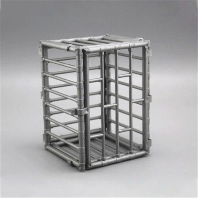 Punctualgood Plastic Animal Cage Model 1/6 Scale Scene Corral Fencing