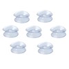 RLECS 12pcs Double Sided Suction Cups Sucker Pads for Glass,