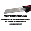 Rapid Tools RT00047 25mm Serrated Snap off Blades 10 Blades