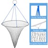 Gefischtter Bridge and Pier Fishing Net, Foldable Drop Net for