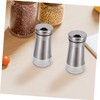 Alipis 2Pcs Portable Spice Dispenser with Transparent Base for Kitchen