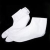 Kyoetsu Broadcloth White Tabi Socks, 4 Pieces, Men's, white