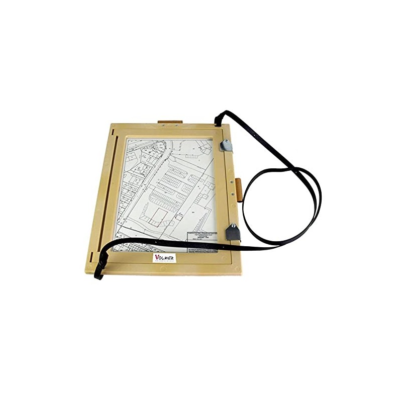 Field Book Frame DIN A4 Plastic Wood Look Very Robust