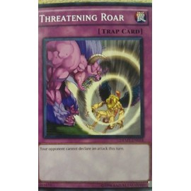 YU-GI-OH! Threatening Roar (DEM1-EN018) - Demo Pack - Edition - Common - Yu-Gi-Oh! Card - Trading Card - 1 Piece