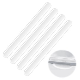 4 Stück Türkantenschutzleisten, Autotür Kantenschutz, Transparent Türkantenschutz Auto, Gummi Türkantenschoner Türkantenschutz Aufkleber, können in verschiedenen Autos verwendet Werden