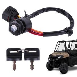 Ignition Switch Replacement for UTV Pioneer 700 SXS700M2/M4 2014-2022-Direct Fit 5-Wire Electric Key Switch Lock with OE 35100-HL3-A01 Premium ABS and Metal Construction