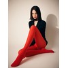 leg elegant Women's 80 Den Microfiber Soft Opaque Tights Pantyhose