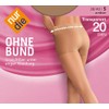 Nur Die Women's Tights, 715920/Wie eine zweite Haut, Beige (Mandel