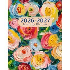 2026-2027 monthly planner: 2 Years from Jan 2026 - Dec 2027