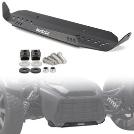 REARACE Aluminum Radiator Protector Skid Plate Guard Fit for Can-Am Ryker 600/900 Rally Sport 2019-2025 Front Lower Protector
