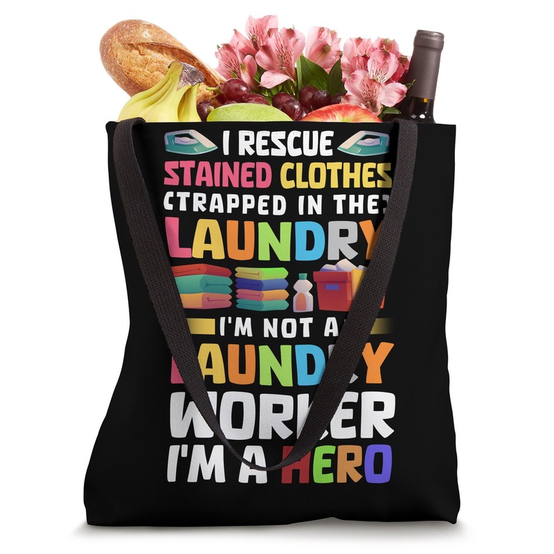 Laundry worker Tote Bag