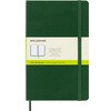 Moleskine Classic Plain Paper Notebook, Hard Cover and Elastic Closure