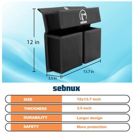 Sebnux PWC Fender PWC Bumper Jet Ski Fender Jet Ski Bumper Protect for PWC Jet Ski Avoid Docking Accident and Scratches (PING)