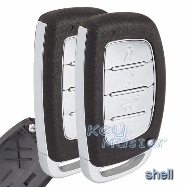 KeyMaster 2x Smart Keyless Remote Key Shell Case for Hyundai