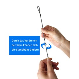 AliArchery 14 Strand 58 Inch B-55 Dacron Bow String Replacement for Recurve Bow Riding Bow