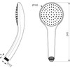 Ideal Standard Idealrain B9402XG Hand Shower Round