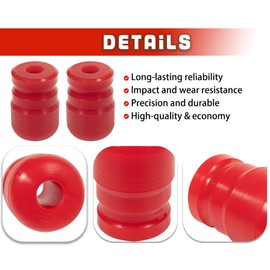 1-1303 Front Bump Stops for 07-18 Jeep Wrangler JK/JKU (2Pcs)