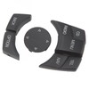 Jadeshay Car Centre Console Multimedia Control Button Knob Kit, ABS
