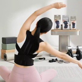 자세교정밴드 어깨밴드 거북목밴드 굽은등밴드 어깨보호대 자세밴드 [2XL(32-34)] Posture Corrector Band Shoulder Band Hunchback Band Curved Back Band Shoulder Support Posture Band [2XL(32-34)]