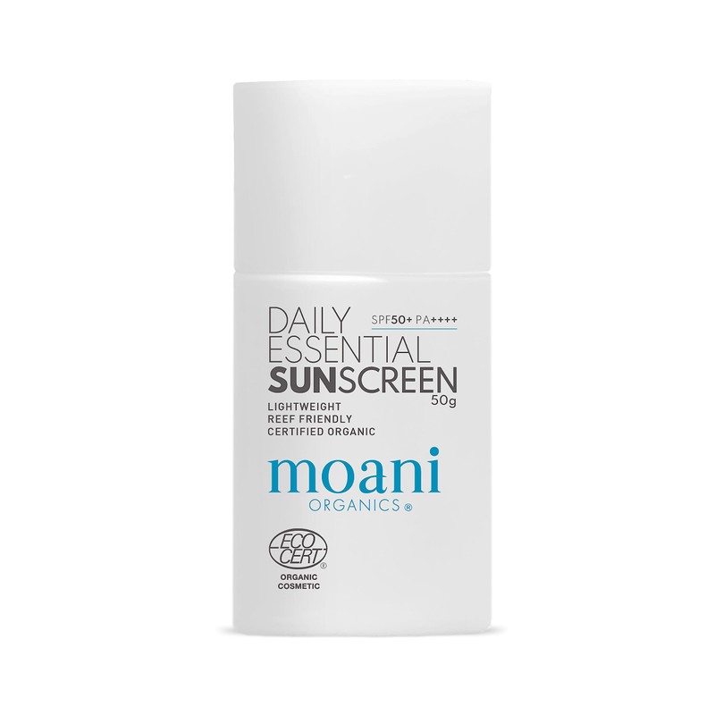 Moani Organics Sunscreen, Milky Lotion, 1.8 oz (50 g) (For