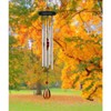 Woodstock Windspiel Chakra Chime, Silber, 46,9 cm