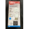 Satco Mini Compact Fluorescent Bulb 18W Soft White S7224 @3