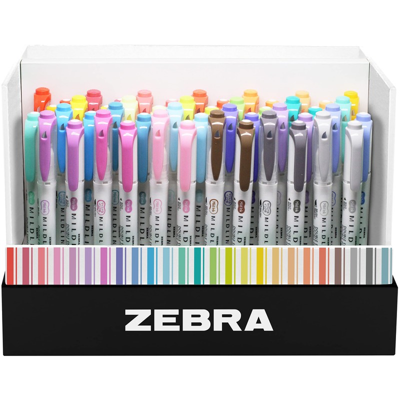 Zebra Pen Zebra Collection 50P ASST, Assorted Colors