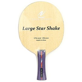 Nittaku NE-6895 Table Tennis Racket Large Star Shake Shake Hand Large Ball Flare