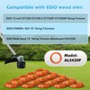 15 Pack AL2420P Replacement Twisted Trimmer Line Compatible with All