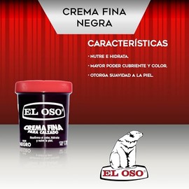 El Oso Crema, Negro, 170 gr