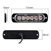 Gran compañía 2 Barra Led Lateral Faro Strobos Auto Moto