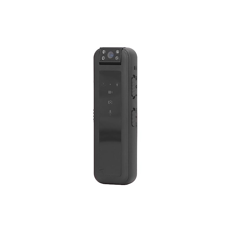 Mini Body Camera 1080P, 180 Degree Rotating Video Recorder With