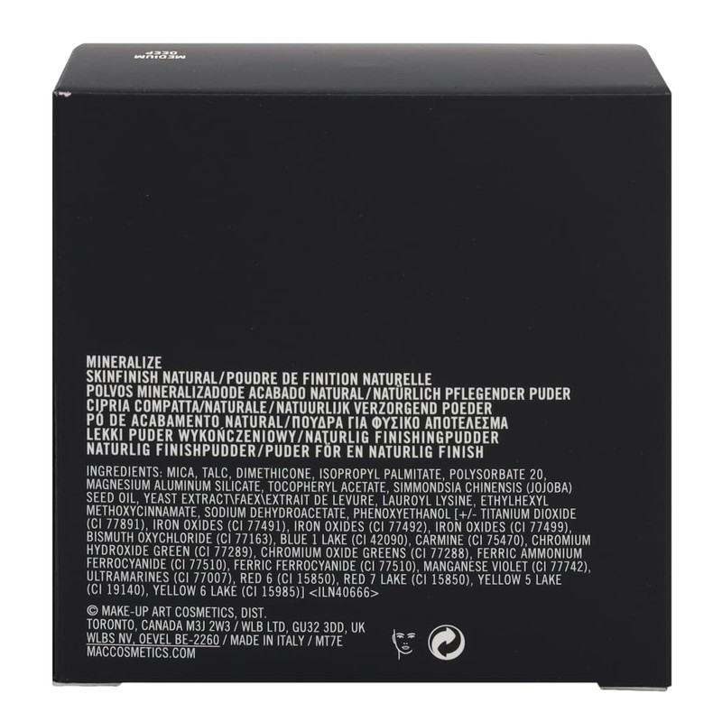 MAC Mineralize Skinfinish Natural Medium Deep