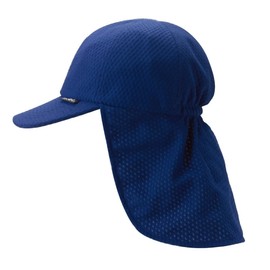 Cool Bit Kids Flap Cap Anti UV, Heat and Cool with children's Cap, Baby. Heatstroke and Cool. , blue