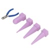 4Pcs Jewelry Mandrel Round Oval Triangle Square Jewellery Making Tool