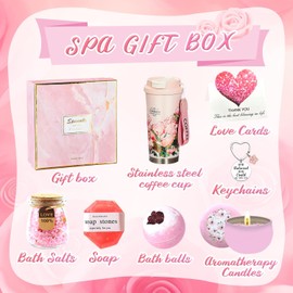 TANJSPO Gifts for Women, Gift Set Women, Birthday Gift for Women, Christmas Gifts for Women, Gift for Girlfriend, Sister, Wife, Mum from 30 40 50 60 70 Years