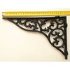 Spring life Cast Iron Ornate Shelf Bracket 27.5cm x 19cm