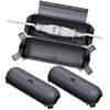RESTMO 3-Piece Set Outdoor Waterproof Outlet Cover Extension Cord Power