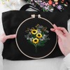 SacJkt Embroidery Set Adults, Embroidery Kit, Canvas Tote Bag Embroidery