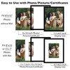JCJMY 10 Packs 8x10 Picture Frames, Display 5x7 with Mat