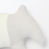 MUJI 84759741 Animal Cushion with Pockets, 10.0 x 6.5 inches