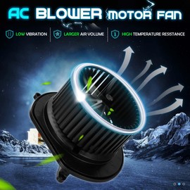 ABS Blower Motor Air Conditioning and Heating Fits for 2007-2011 Dodge Nitro, 2008-2012 Jeep Liberty 68003996AA 700255 68038826AB HVAC Heated Motor Fan