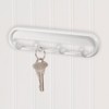 InterDesign Multi Hook Rack, White