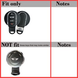 Handmade Stitching Leather Key Cover for Mini Cooper F55 / F56 Hatch / F54 Clubman / F57 Cabrio 2015+