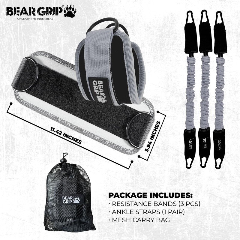 BEAR GRIP Hip Band Circle - Heavy Duty Glute Activation