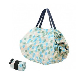 MARNA Unisex Shupatto Japanese Compact Foldable Shopping Bag Medium - Mori (Forest) Japanese Shopping Bag, Fantasy Green, Contemporary