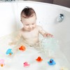 DERAYEE Pack of 50 Yellow Mini Bath Ducks Floating Bath