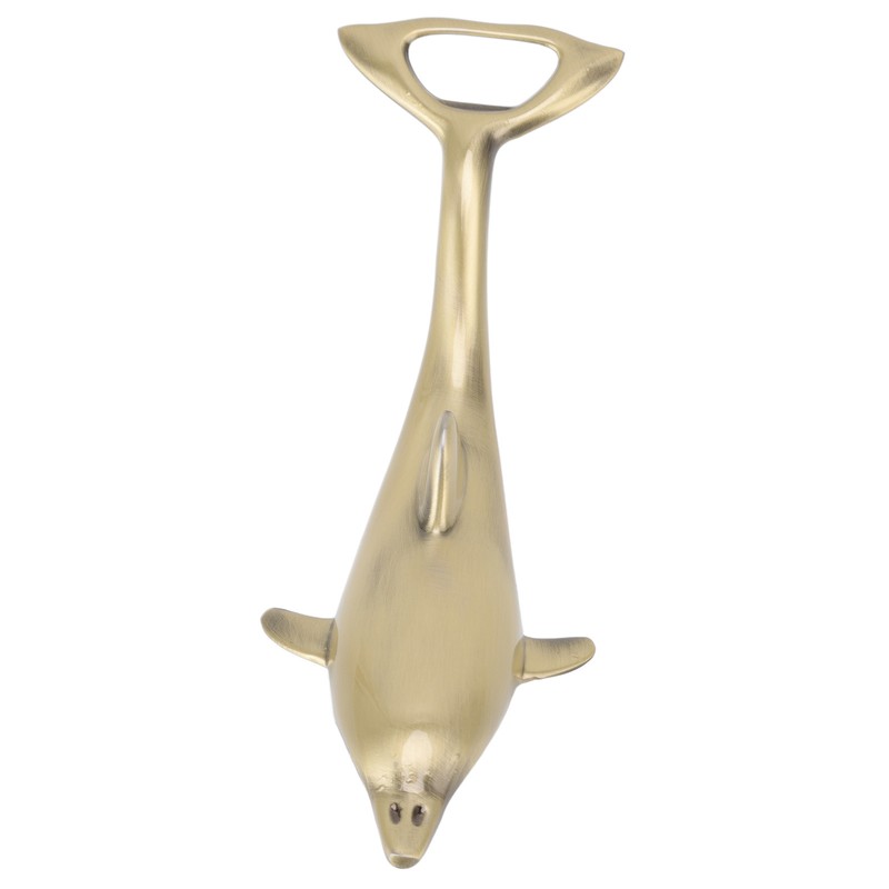 Dolphins Bottle Opener Effort Saving Cute Appearance Metal Beer Opener